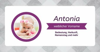 Vorname Antonia