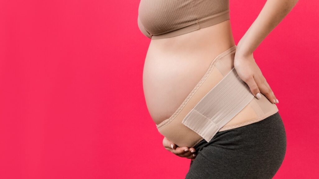 Schwangerschaft Sicherheitsgurt, verhindern Kompression des